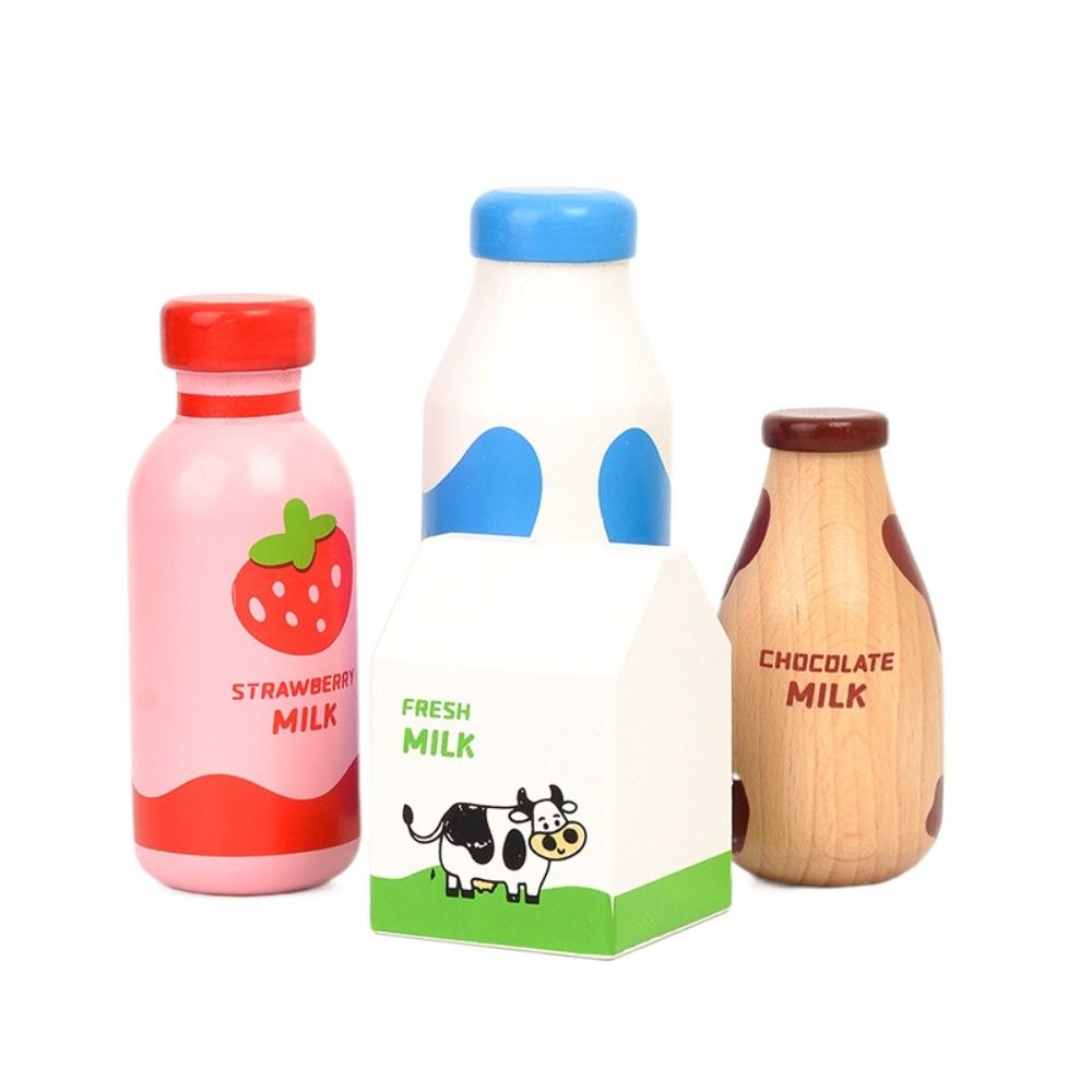 Kitchen Appliances For Kids - Mainan Botol Minuman Susu Stroberi Imitasi