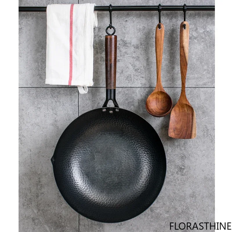 Wok Electric Flat - Wajan Baja Karbon 32cm Set Wajan