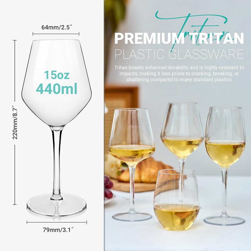 MICHLEY 15Oz Set Piknik Gelas  - Kitchen Appliances Luxury ulasan dan harga