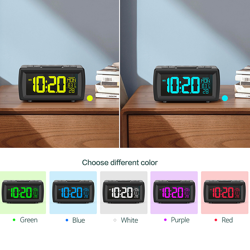 Jam Alarm Radio FM Jam Meja Di - Kitchen Appliances Vintage ulasan dan harga