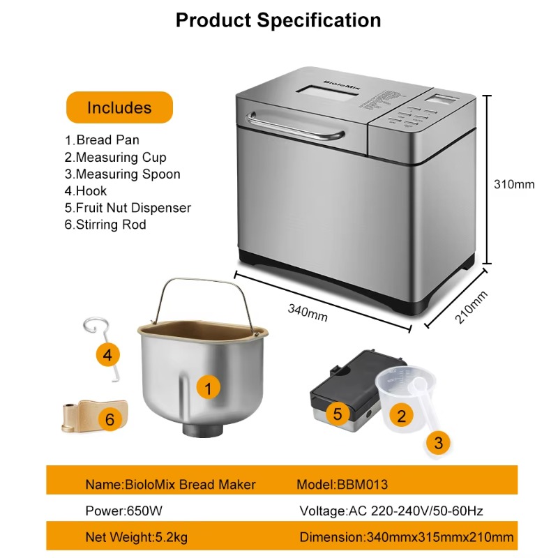 Mesin Pembuat Roti Prancis dan - Kitchen Appliances Made In Usa ulasan dan harga
