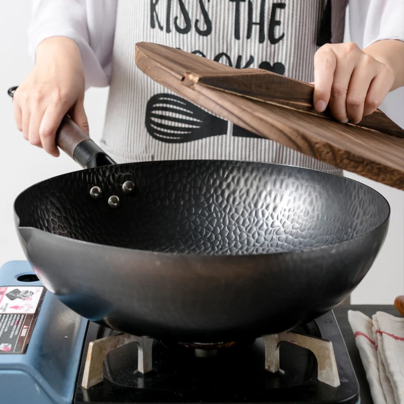 Wajan Baja Karbon 32cm Set Waj - Wok Electric Flat ulasan dan harga