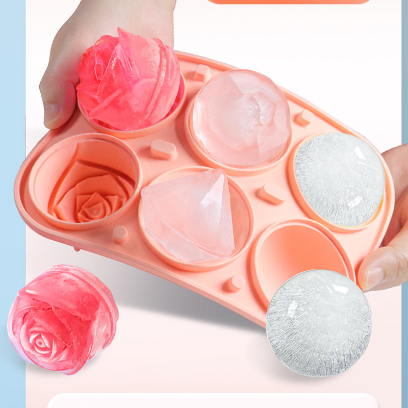 Cetakan es batu bulat berlian  - Kitchen Appliances And Utensils ulasan dan harga