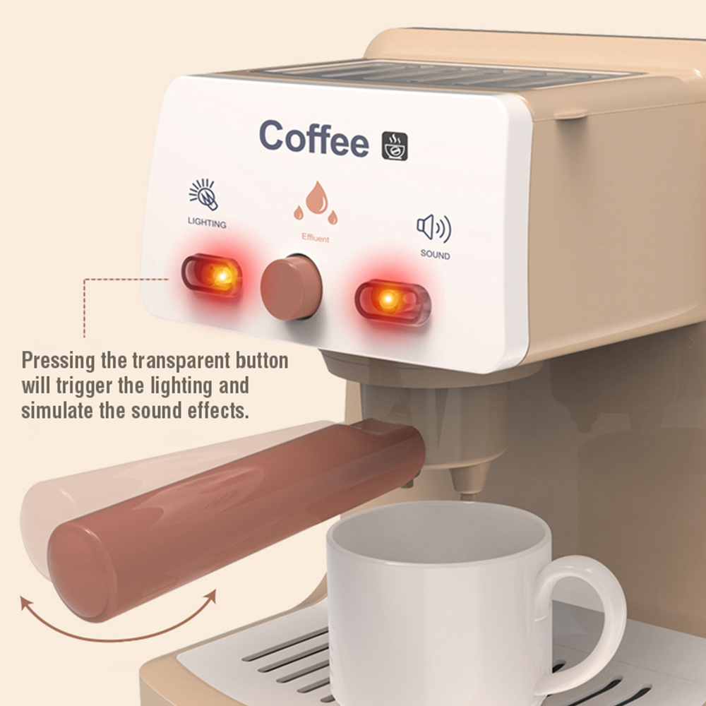 Mainan Mesin Kopi Barista Set  - Kitchen Appliances For Kids ulasan dan harga