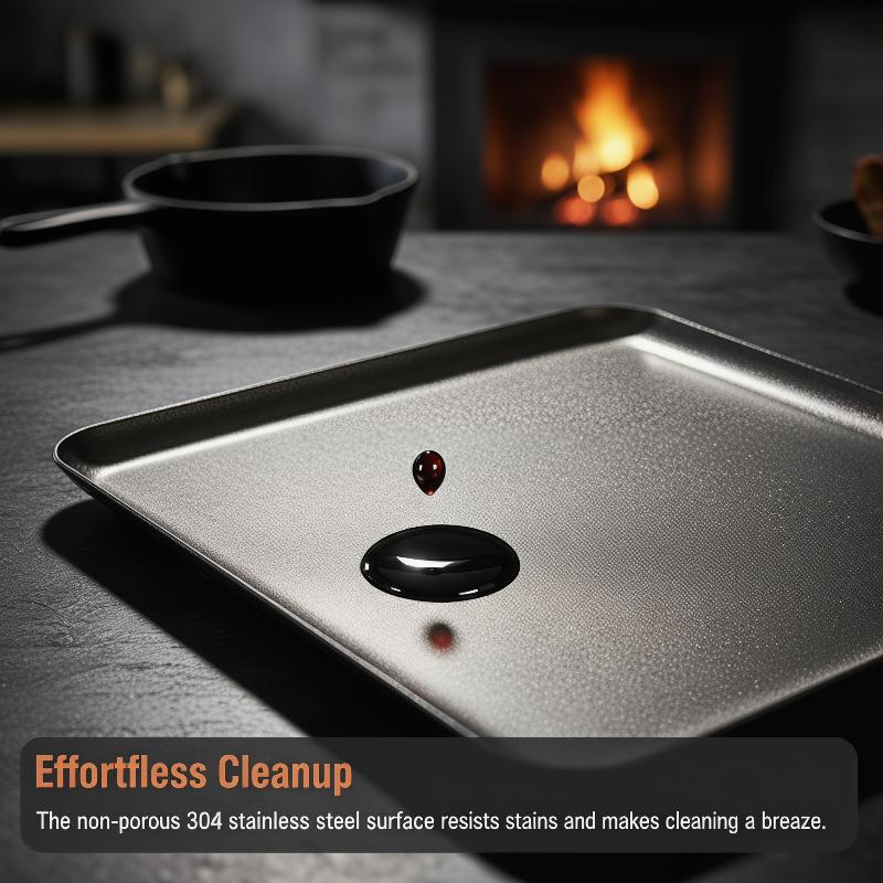 Piring Sajian Persegi Stainles - Kitchen Appliances Vintage ulasan dan harga