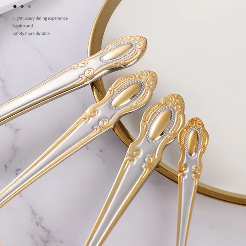 Set Peralatan Makan Emas, Set  - Kitchen Appliances Luxury ulasan dan harga