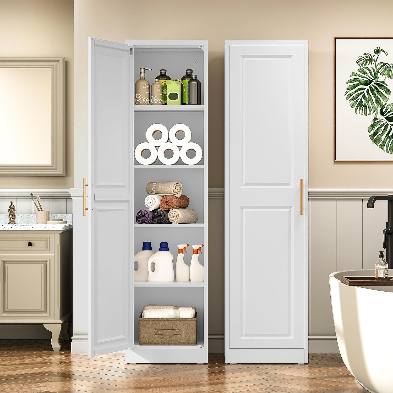 Lemari Penyimpanan Tinggi dan  - Kitchen Appliances Cabinet ulasan dan harga