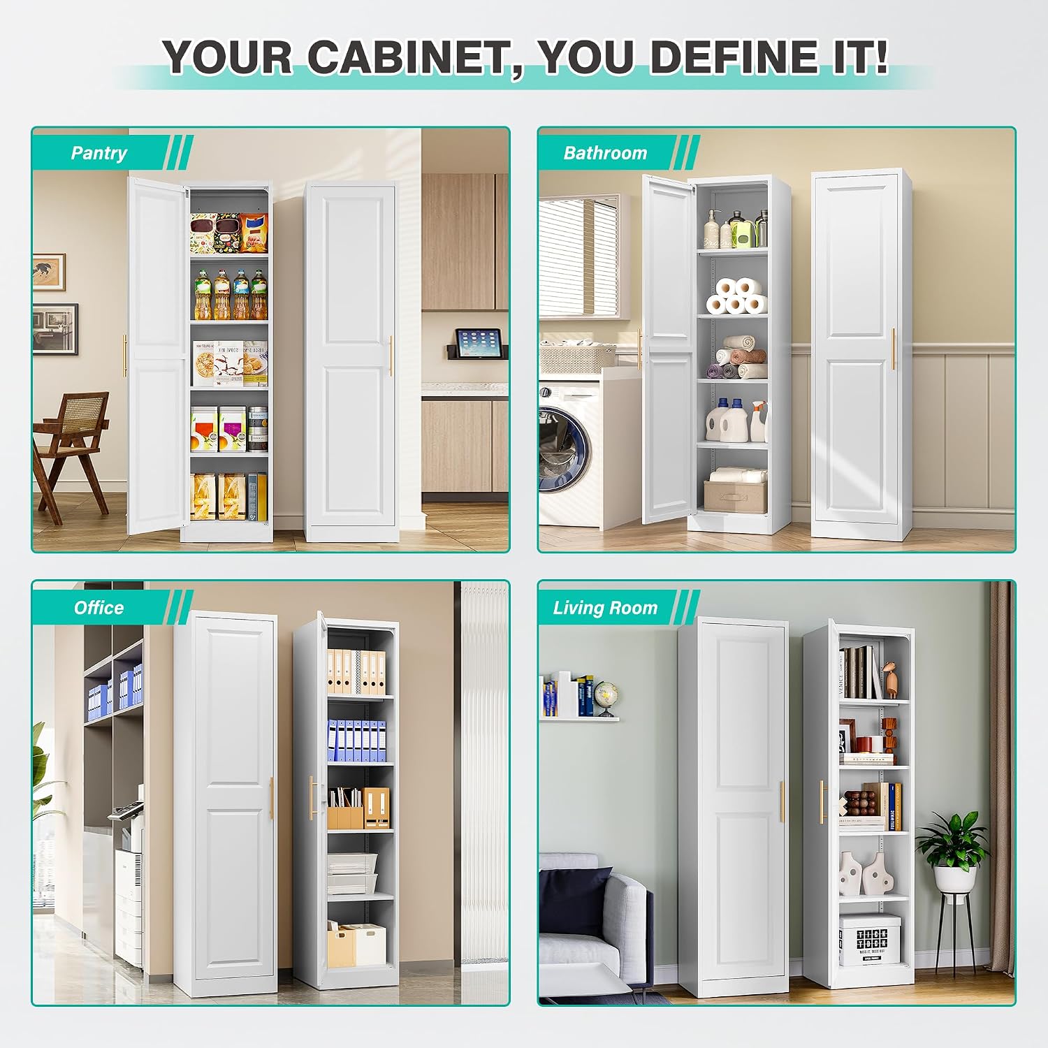 Lemari Penyimpanan Tinggi dan  - Kitchen Appliances Cabinet ulasan dan harga