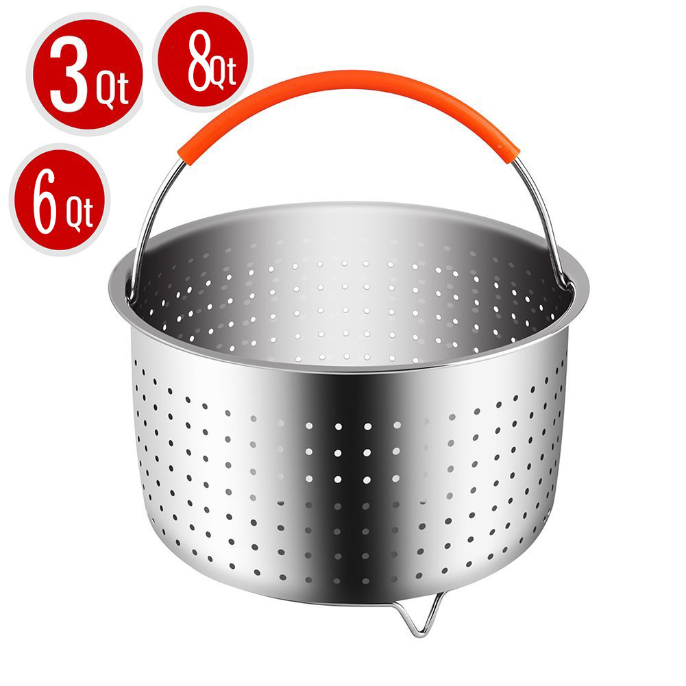 1 Buah Keranjang Pengukus Baja - Instant Pot Pressure Cooker ulasan dan harga