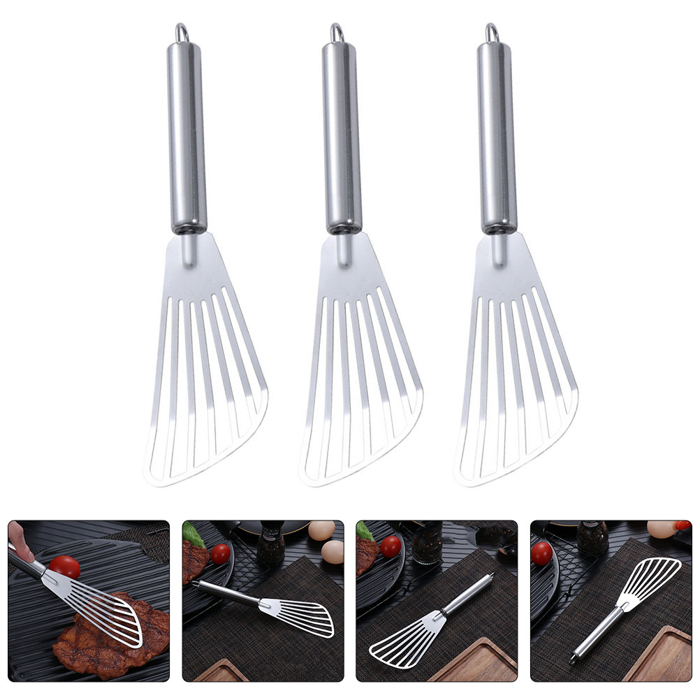 3 Buah Spatula Baja Tahan Kara - Kitchen Appliances And Utensils ulasan dan harga