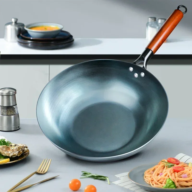 Wajan Wok Alas Datar 13,5