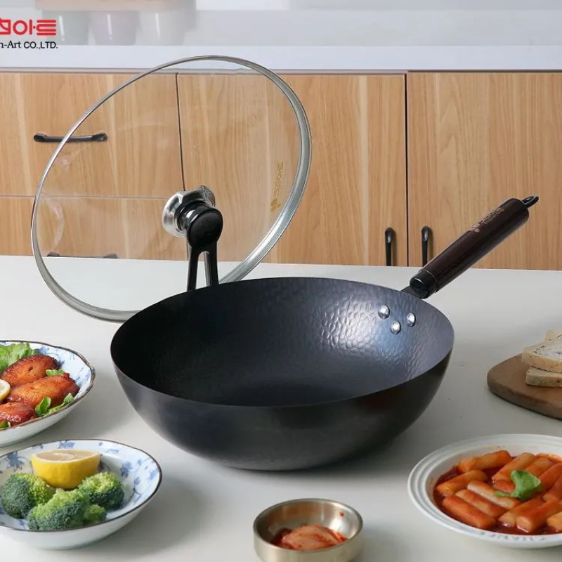 Wajan Baja Karbon 32cm Set Waj - Wok Electric Flat ulasan dan harga