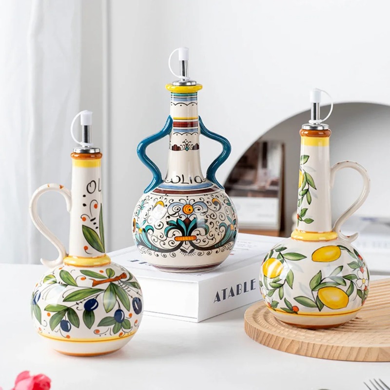 Botol Minyak Keramik Botol Kec - Kitchen Appliances And Utensils ulasan dan harga