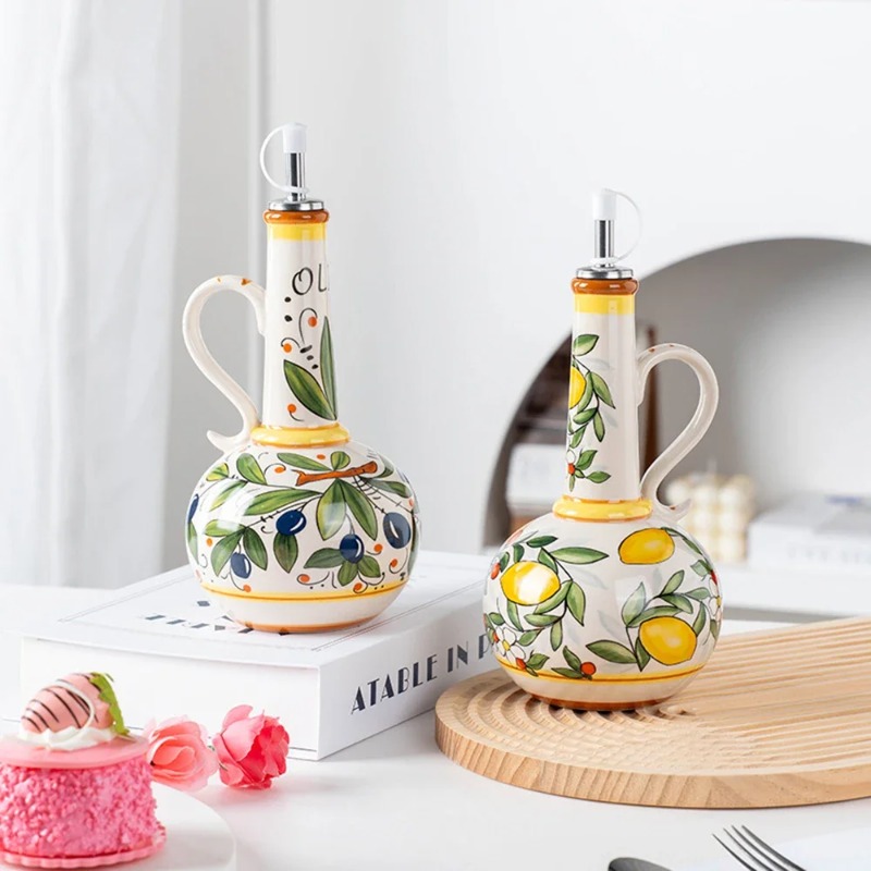 Botol Minyak Keramik Botol Kec - Kitchen Appliances And Utensils ulasan dan harga