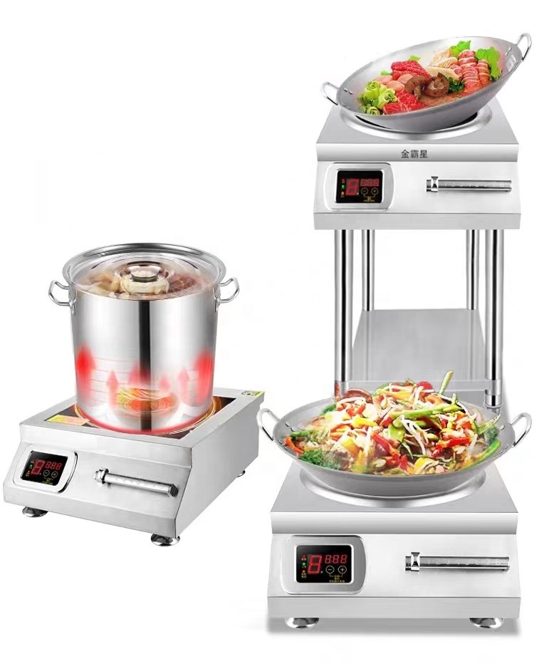 Kompor Induksi Daya Tinggi 5kw - Wok Electric Flat ulasan dan harga
